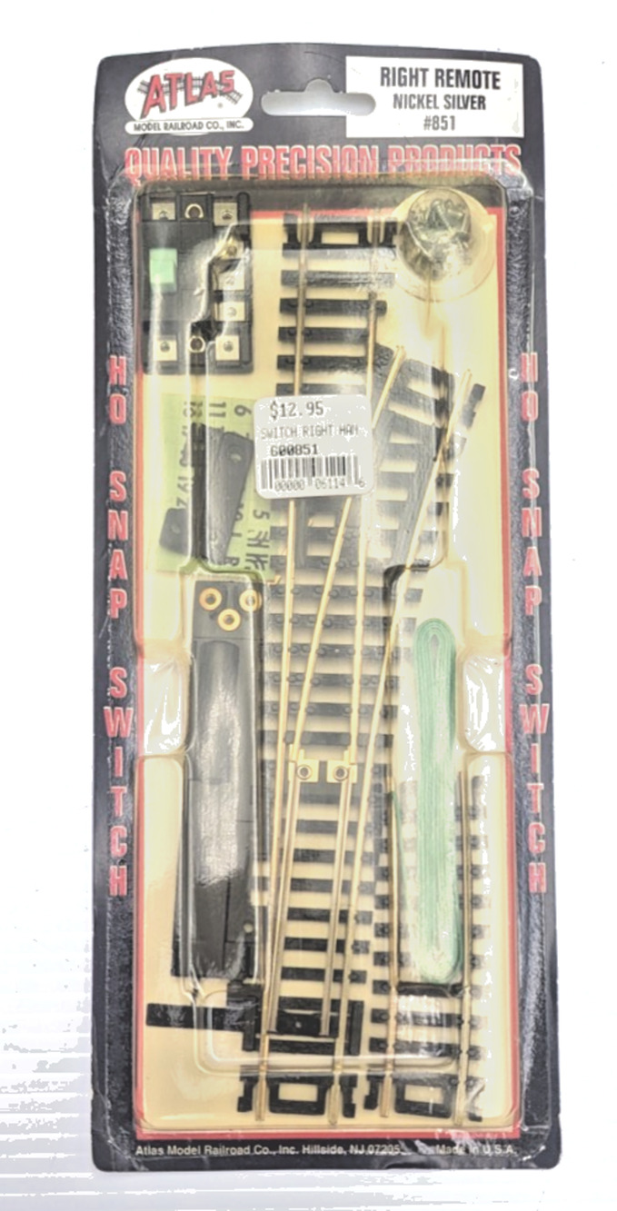Atlas #851 Right Remote Snap Switch HO Scale